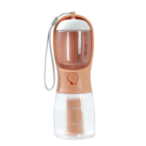 Deluxe 3-in-1 Dog Water Bottle – Lifetime Warranty + 100 Waste Bags Included