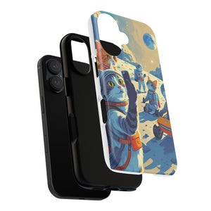 Astronaut Cat Phone Case - Galaxy Adventure Design