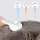Self-Cleaning Slicker Brush – Stainless Steel Pet Grooming Tool for Dogs & Cats | Removes 90% of Loose Hair in Seconds