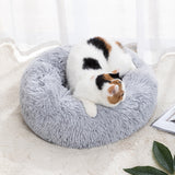 Self-Warming Cat Bed - Ultra-Soft Winter Pet Nest with Waterproof Bottom | Cozy for Cats & Small Dogs
