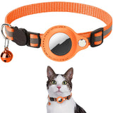 PawSafe™ Reflective Airtag Collar – Waterproof & Escape-Proof GPS Tracker Holder for Dogs & Cats