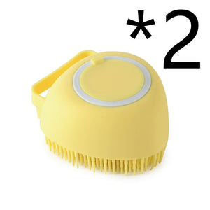 Paws & Relax™ Silicone Grooming Gloves – The Stress-Free Way to Bathe & Bond with Your Dog or Cat!