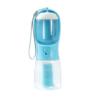 Deluxe 3-in-1 Dog Water Bottle – Lifetime Warranty + 100 Waste Bags Included