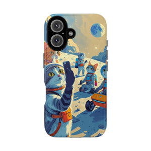 Astronaut Cat Phone Case - Galaxy Adventure Design