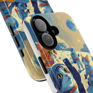 Astronaut Cat Phone Case - Galaxy Adventure Design