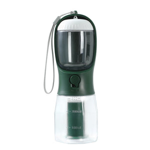 Deluxe 3-in-1 Dog Water Bottle – Lifetime Warranty + 100 Waste Bags Included