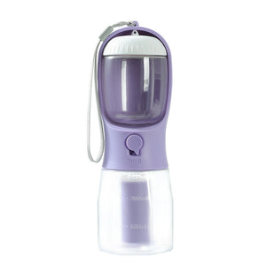 Deluxe 3-in-1 Dog Water Bottle – Lifetime Warranty + 100 Waste Bags Included