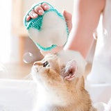 Paws & Relax™ Silicone Grooming Gloves – The Stress-Free Way to Bathe & Bond with Your Dog or Cat!