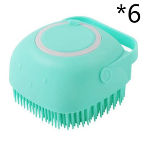 Paws & Relax™ Silicone Grooming Gloves – The Stress-Free Way to Bathe & Bond with Your Dog or Cat!