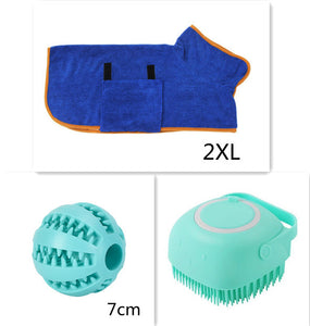 Paws & Relax™ Silicone Grooming Gloves – The Stress-Free Way to Bathe & Bond with Your Dog or Cat!